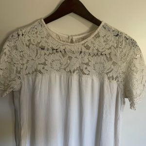 Off white baby doll mini